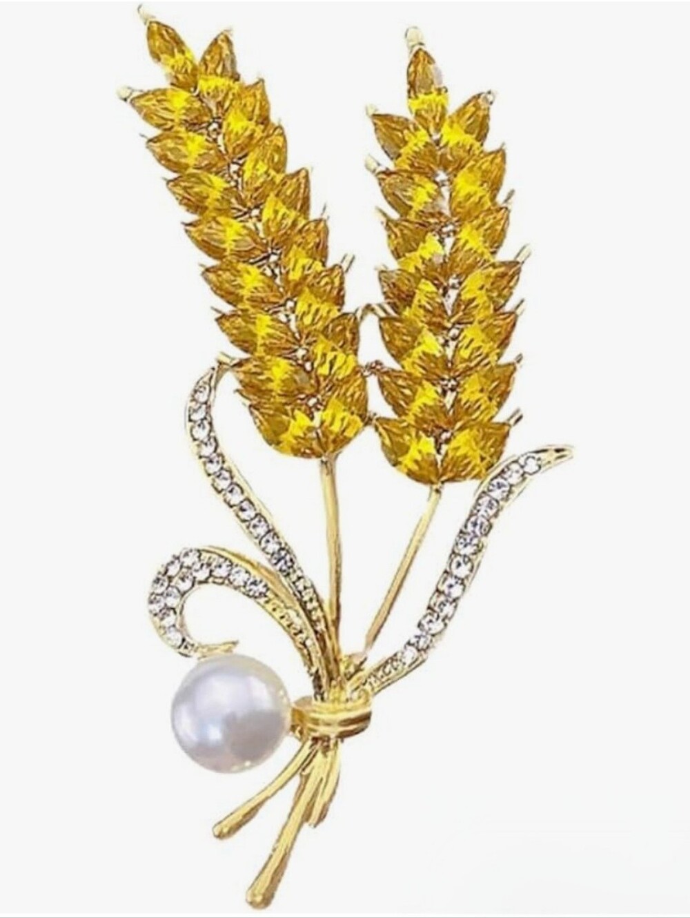 Wheat Brooch